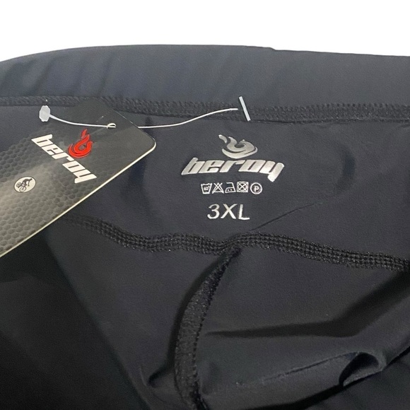 BEROY - NWT - SIZE 3XL - CYCLING SHORTS - GOOD PADDING- REFLECTIVE MATERIAL - Picture 6 of 8